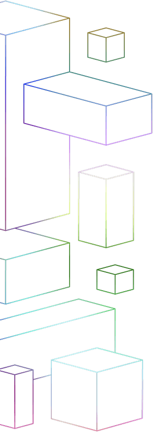 Visual box graphics left